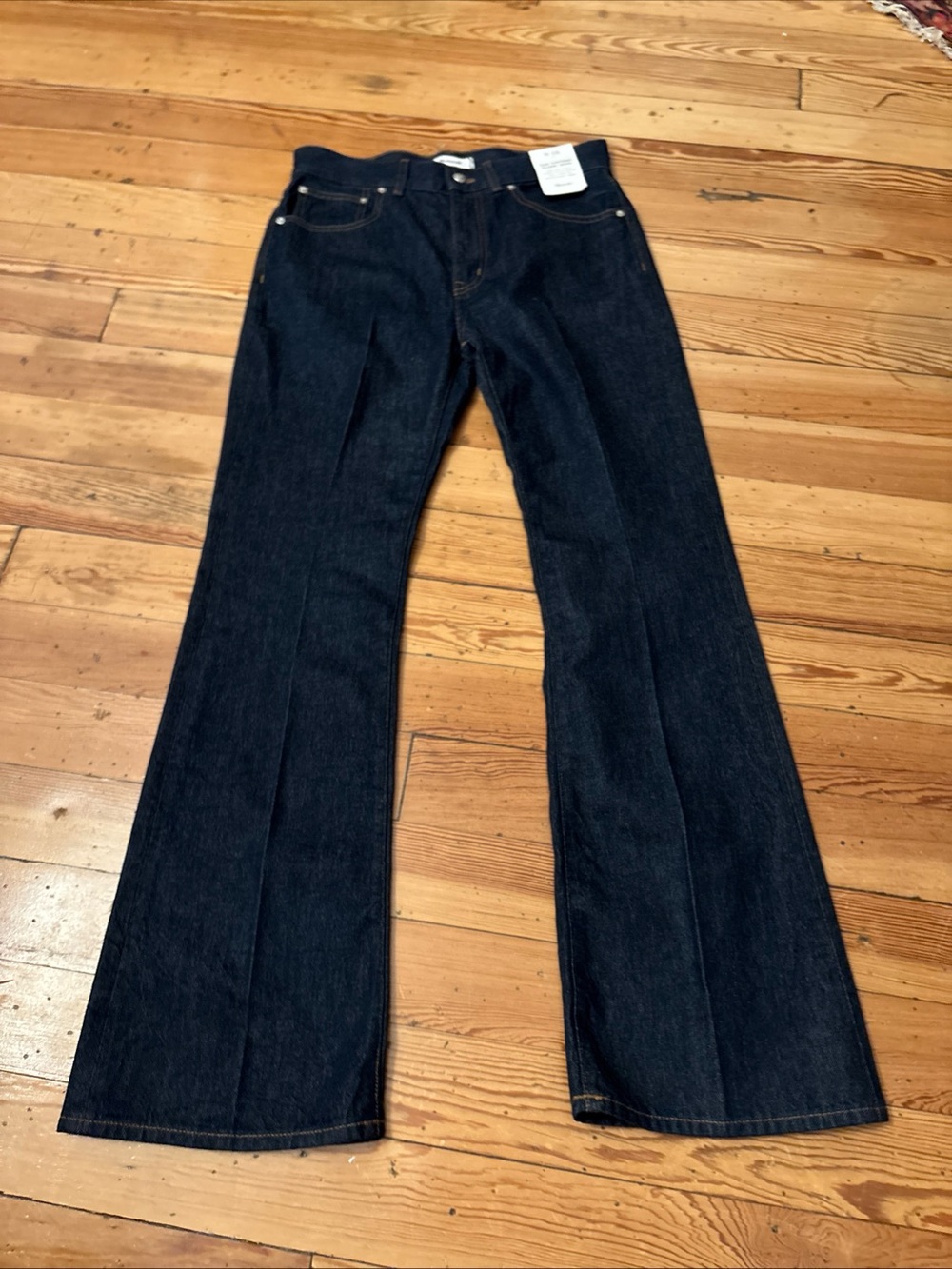 Madewell The Vintage Flare Jean High Rise Dark Wash Denim 28 NW185 New